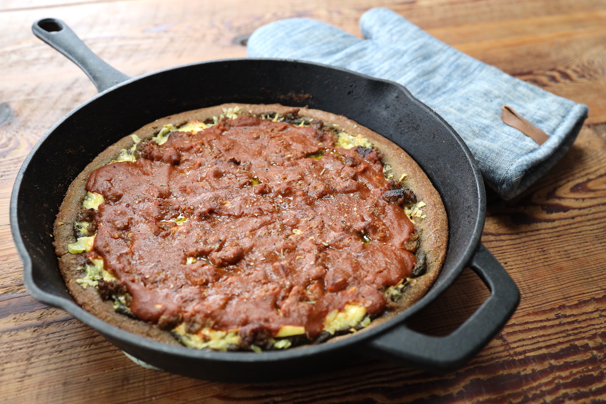 sourdough deep dish