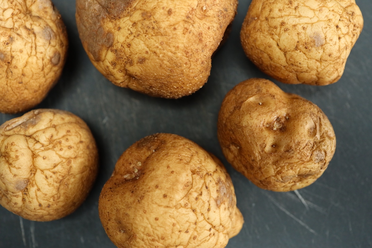 use soft potatoes