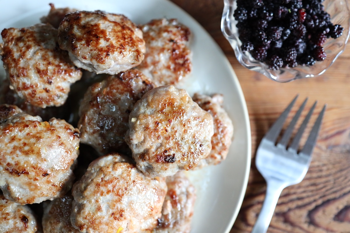 healthy sausage patties