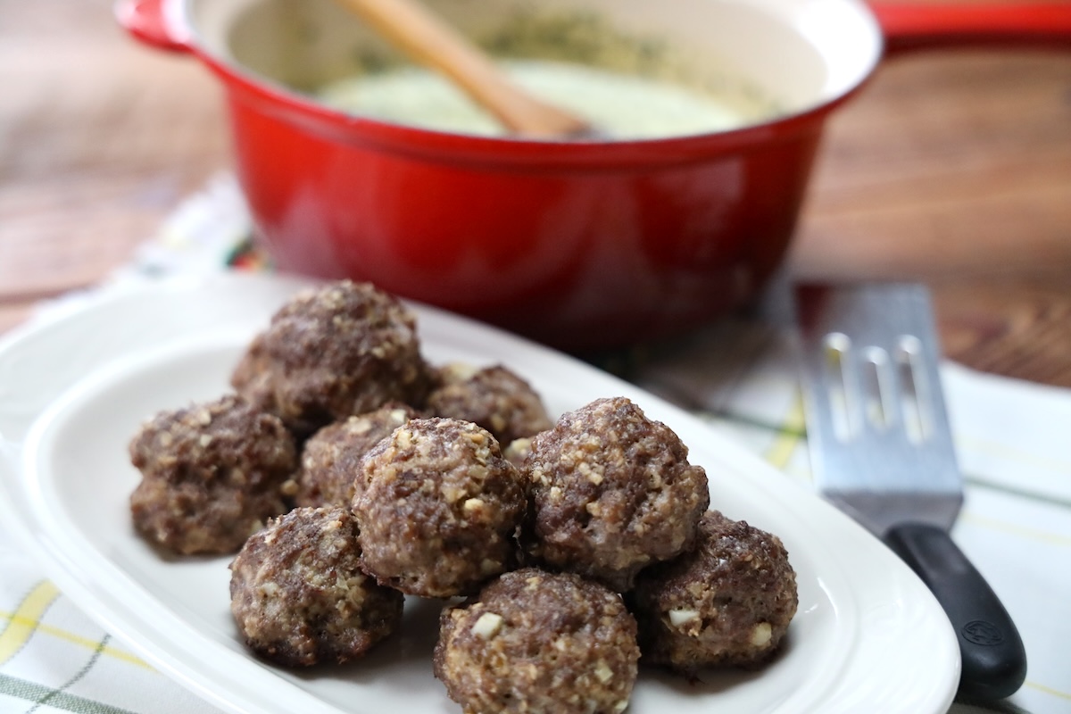easy meatballs without