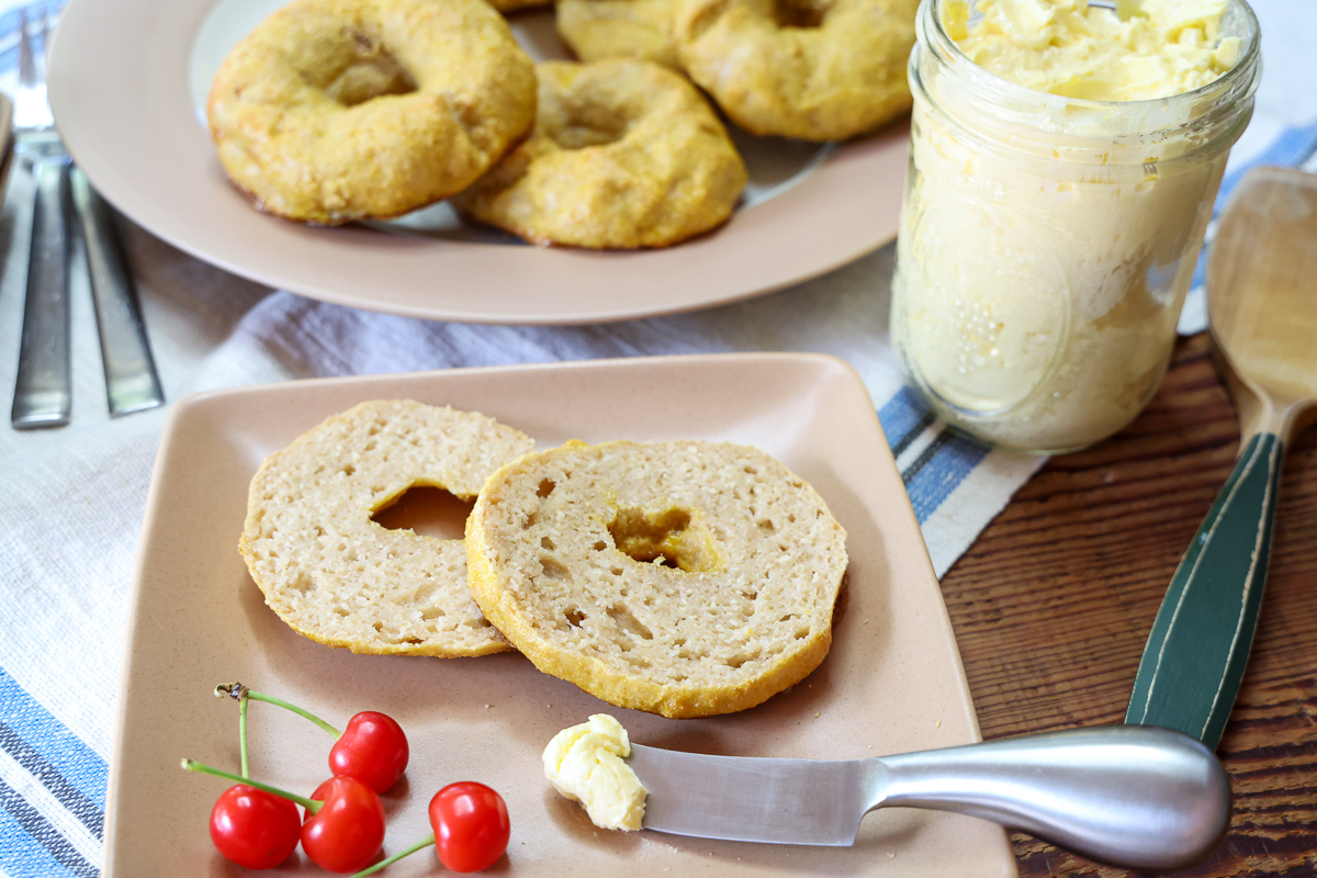 easy yogurt bagels
