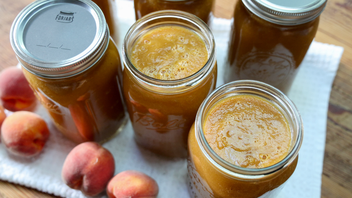 easy peach sauce