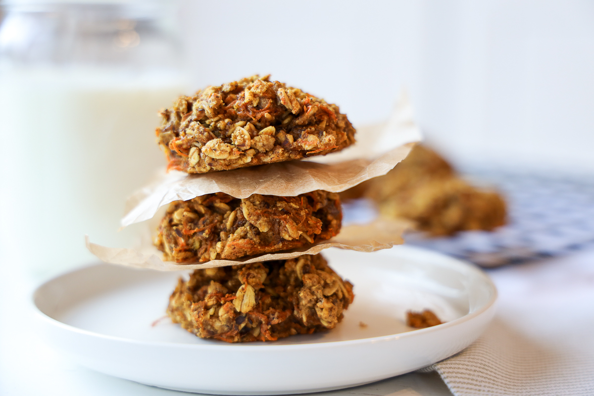 carrot oatmeal cookies