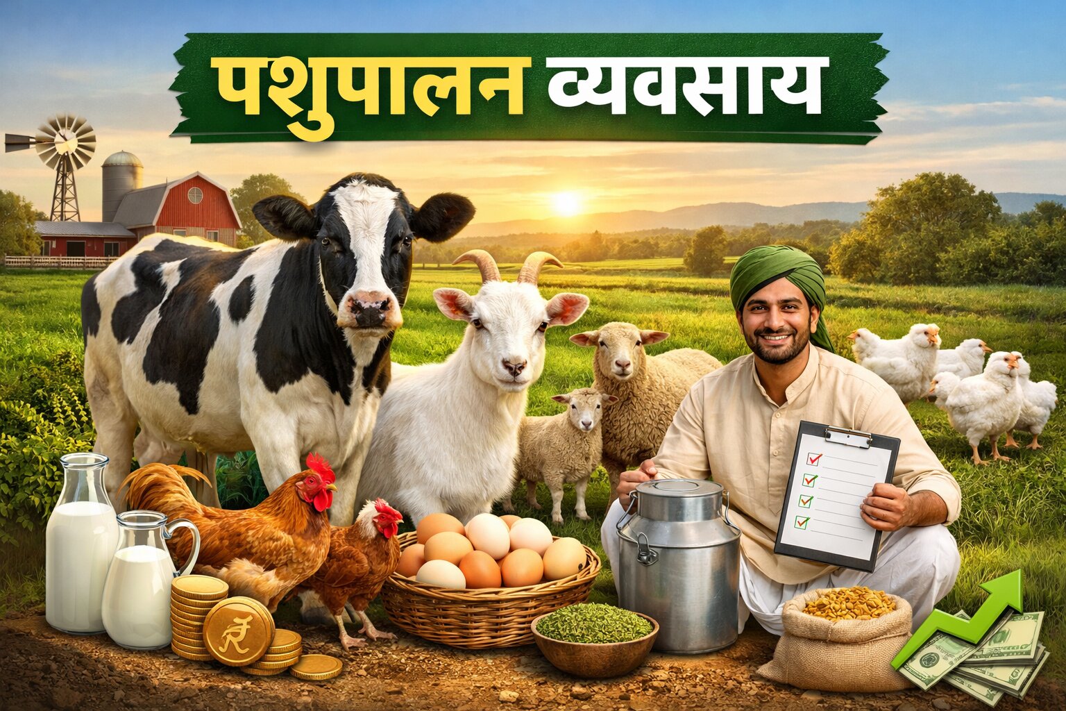 पशुपालन: किसानों के लिए लाभकारी व्यवसाय का संपूर्ण मार्गदर्शन