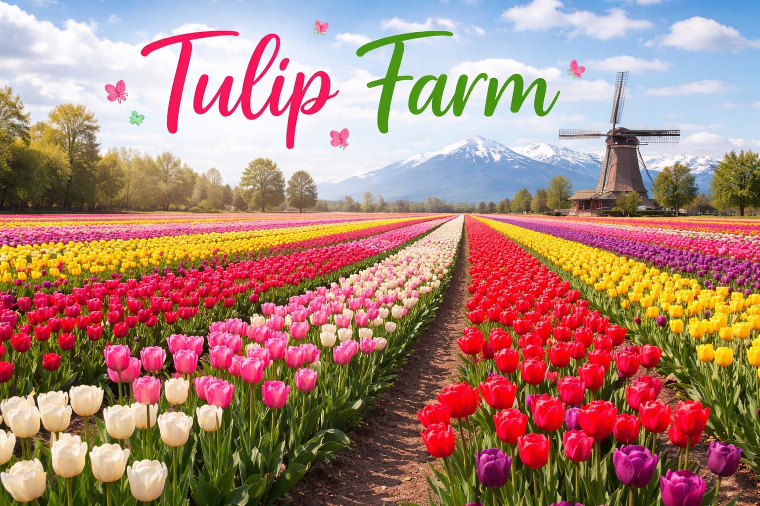 Tulip Farm, Tulip Flowers, Flower Farming, Agro Tourism, Spring Flowers, Tulip Garden