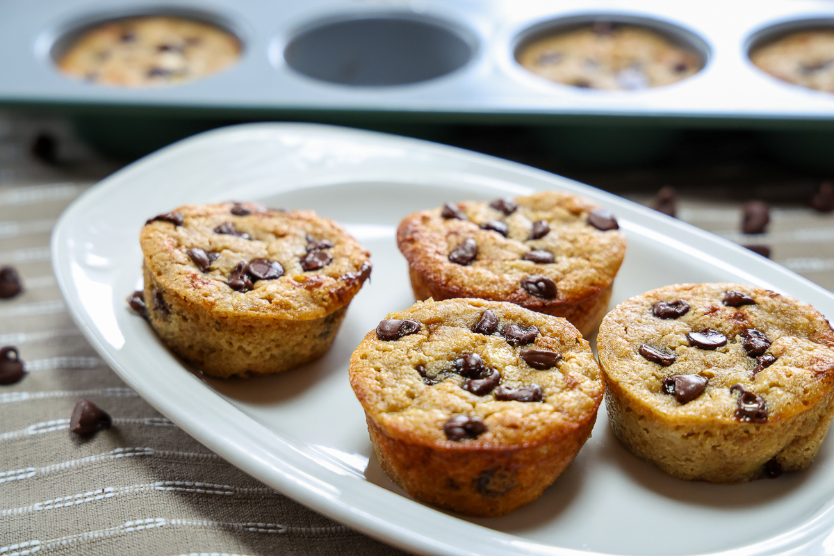 banana protein muffins