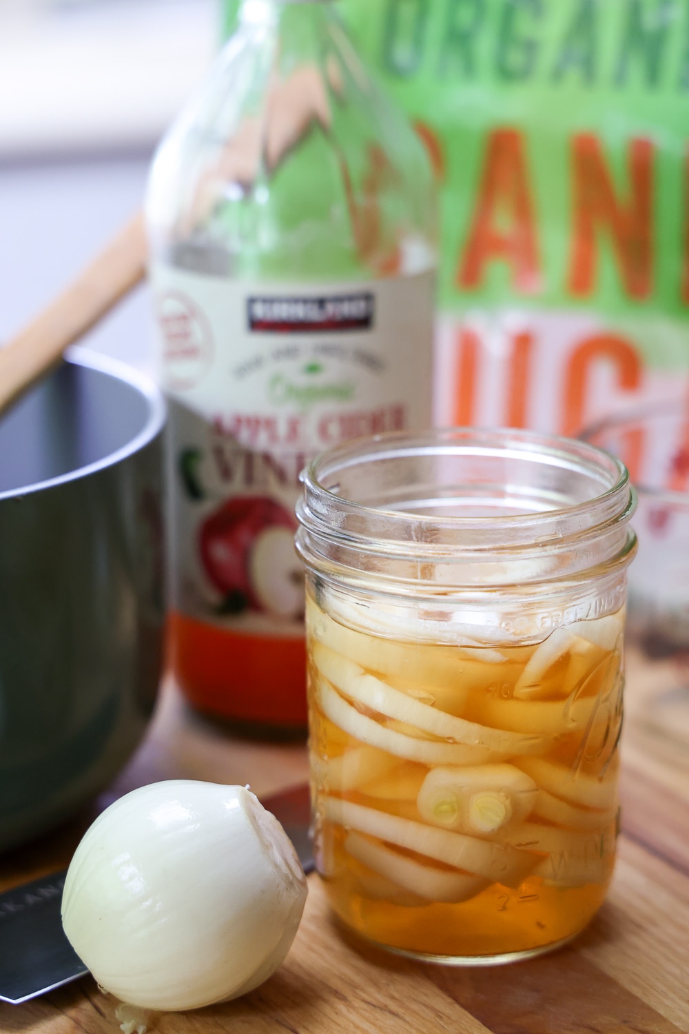 pickled white onions